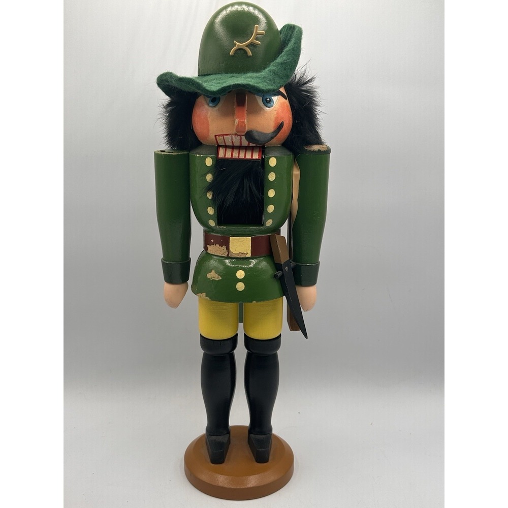 Erzgebirge Vtg Nutcracker German Democratic Republic Scout Ranger Birdwatcher 14